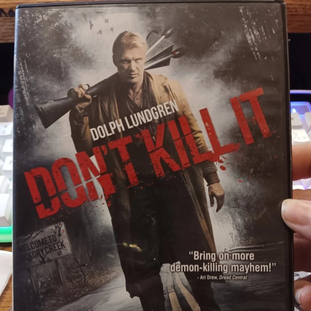 Don't Kill It DVD, Dolph Lundren AWESOME MOVIE!!LQQK-ZEE!